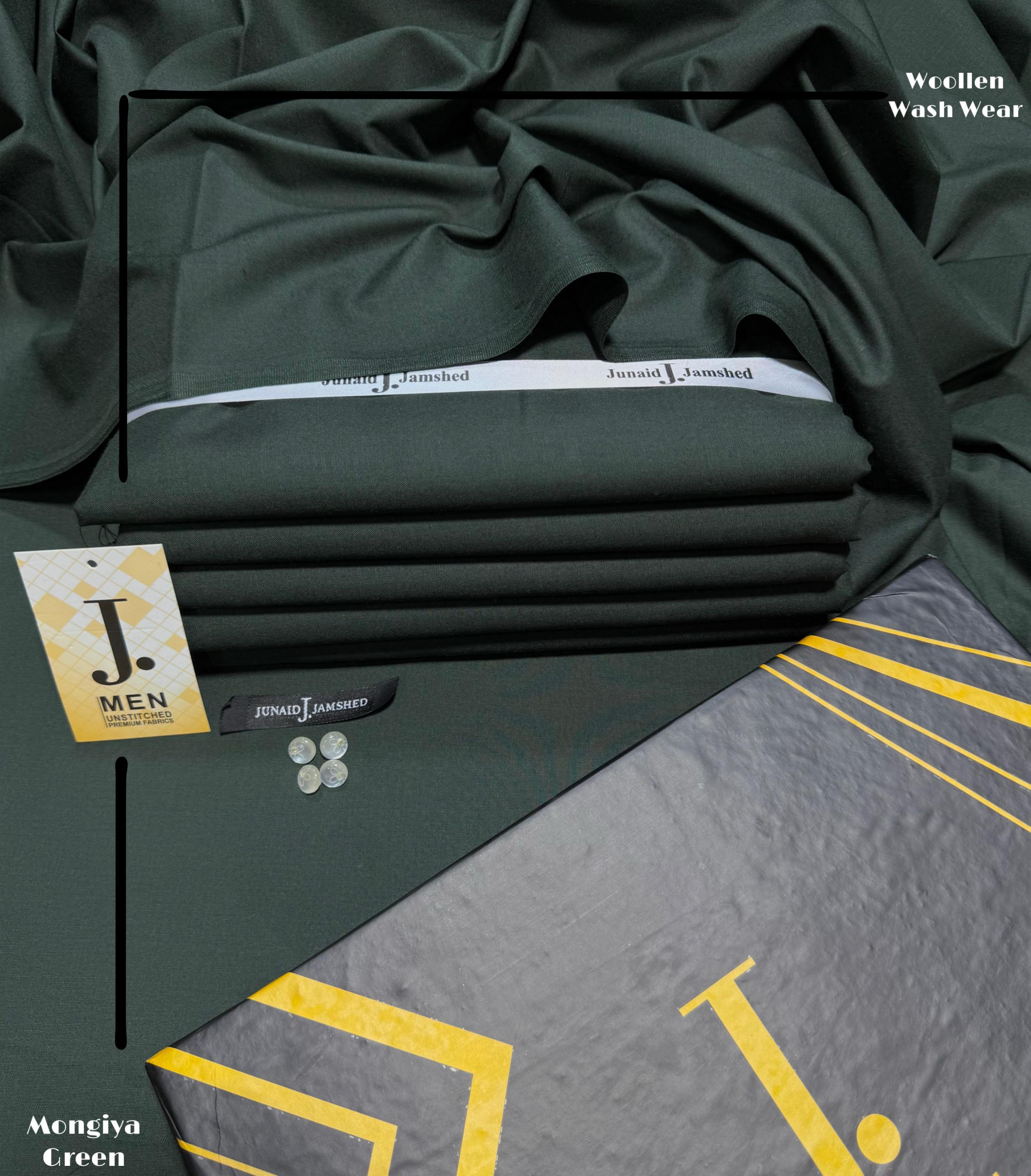 J. Woolen Wash&Wear (MOONGIYA GREEN)
